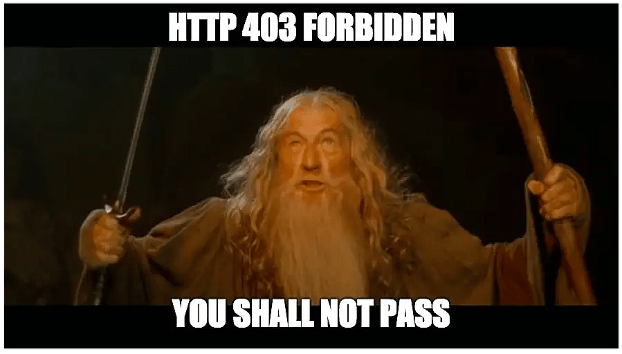 Cover image for How to fix a 403.18 in a virtual application?