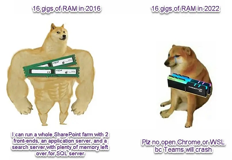 Cover image for How to solve Vmmem consuming ungodly amounts of RAM when running WSL?