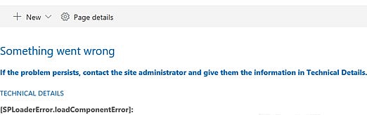 Cover image for SPFx webpart fails with "Failed to load component - - There was a network error."