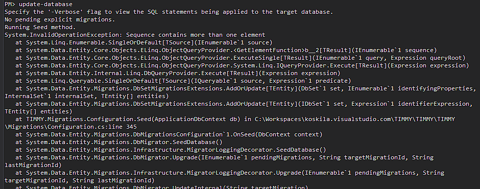 Cover image for The easiest way to debug Seed-method in Code-first migrations in Entity Framework