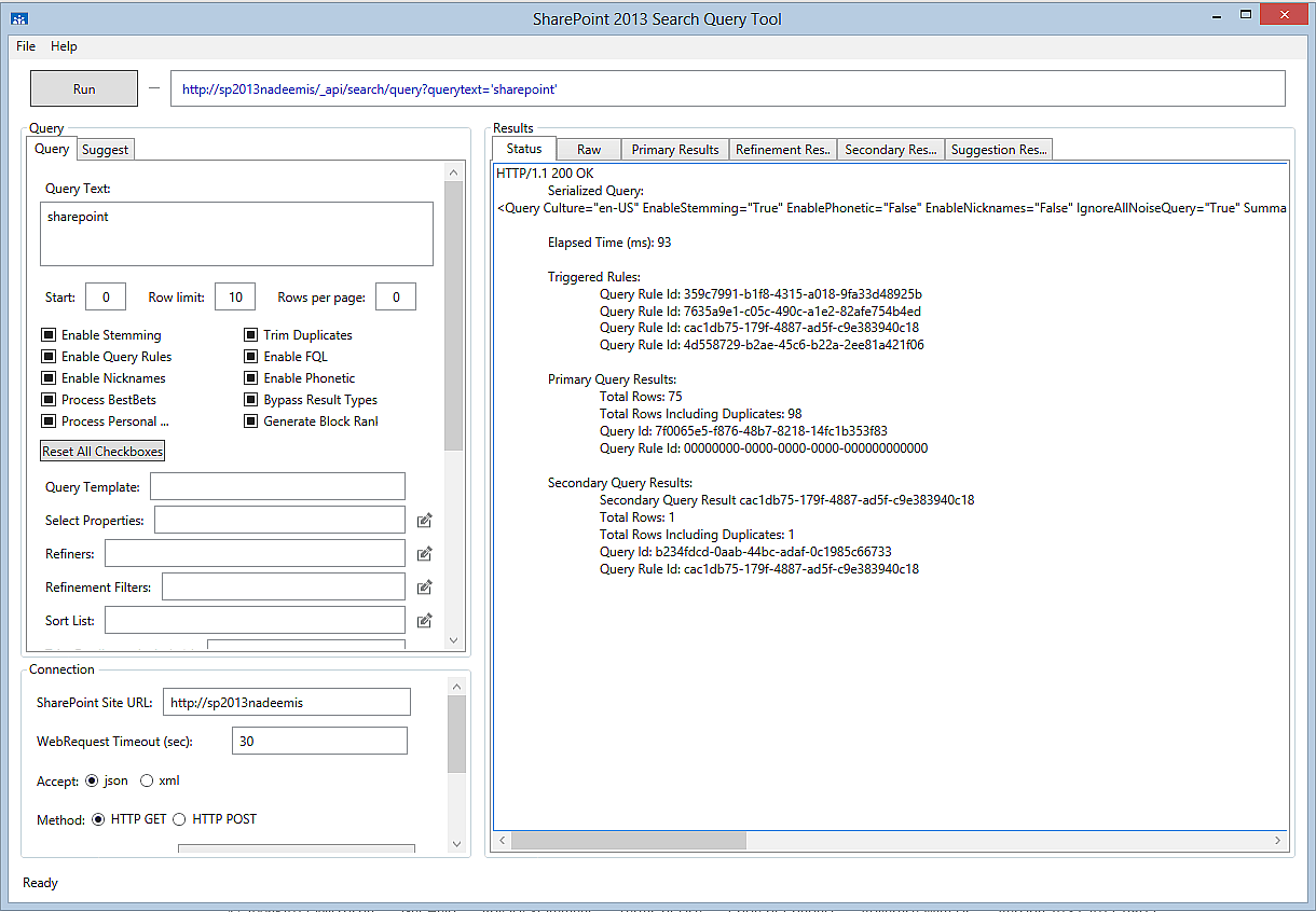 Cover image for Using SharePoint Search Query Tool