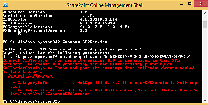 Cover image for Fixing the "For security reasons DTD is prohibited in this XML document." issue