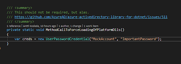 Cover image for A quick (and handy!) hack to force referenced assembly to getting copied to a project