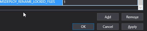 Adding a new Application Setting