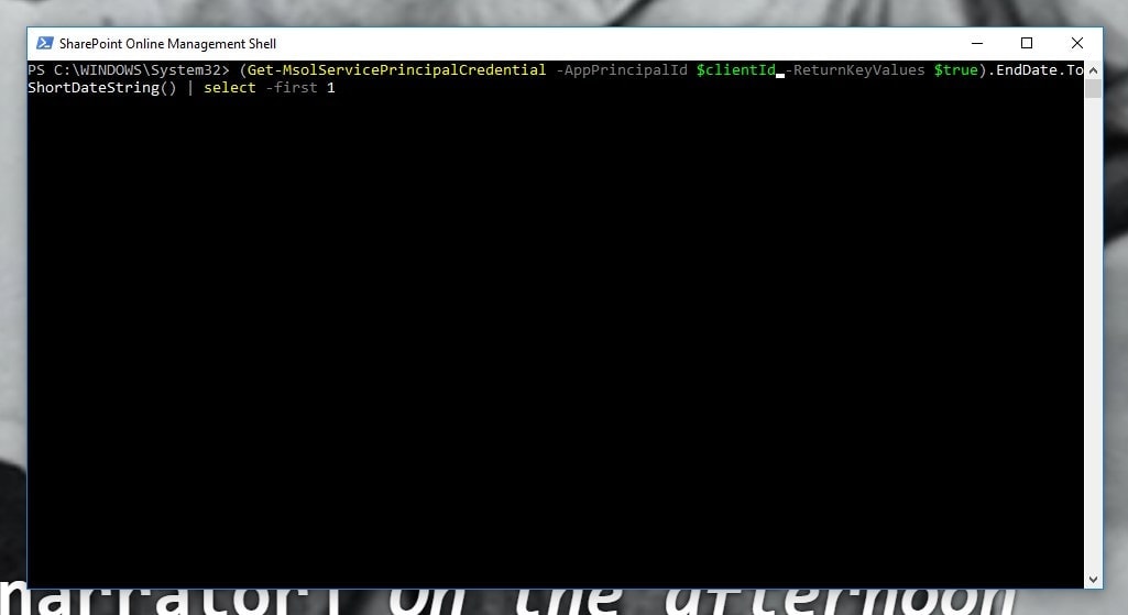 Cover image for The fastest way to verify your Client Id and Client Secret are valid with PowerShell