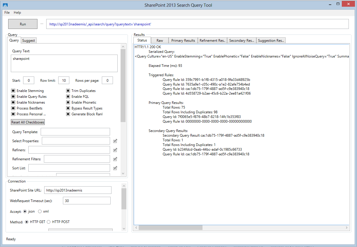 Cover image for Using SharePoint Search Query Tool