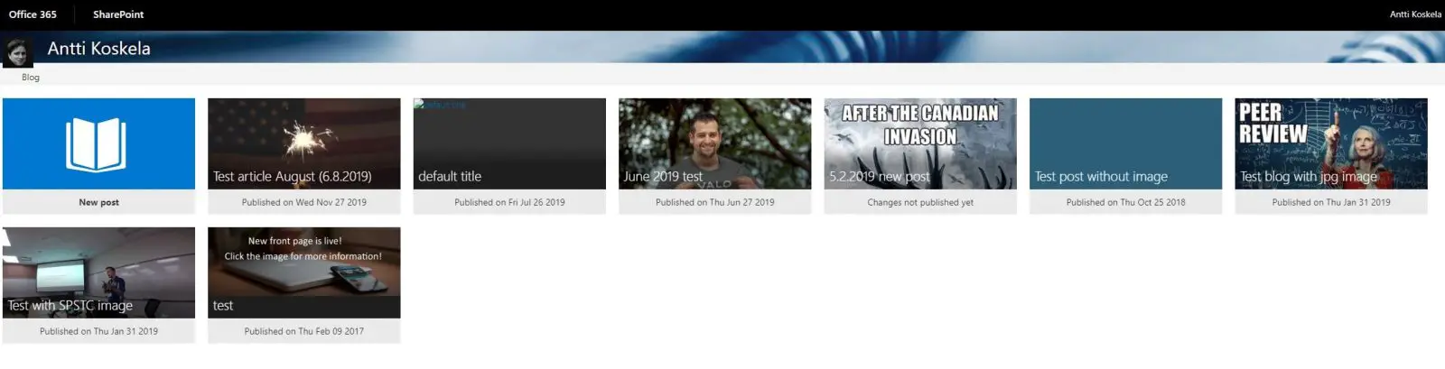 Cover image for How do you migrate your Delve Blogs content to Modern SharePoint?