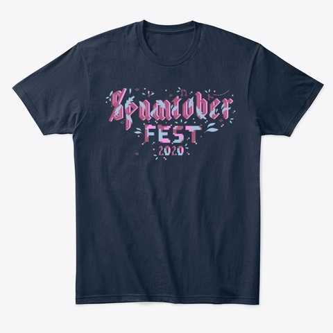 #Spamtoberfest 2020 Navy T-Shirt Front