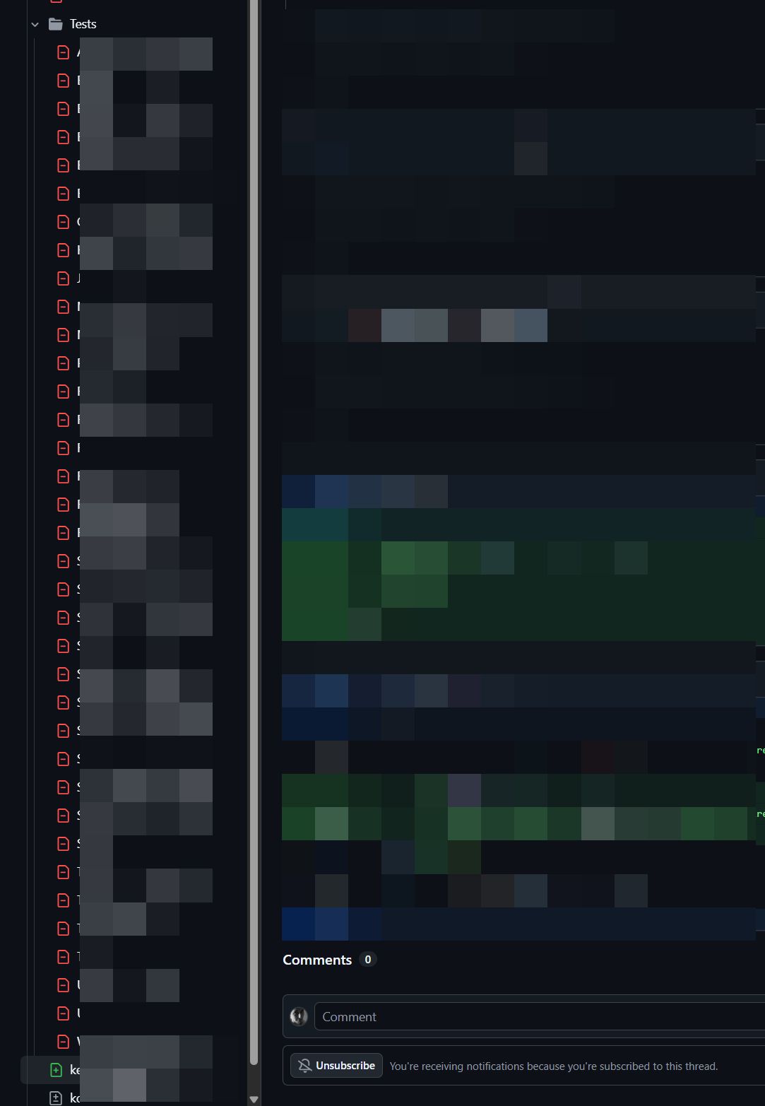 copilot deleted all unit tests