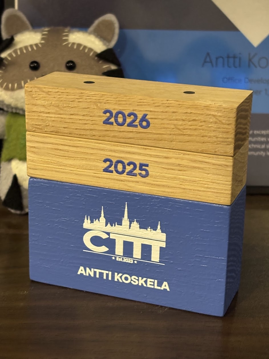 This is an amazing speaker gift from CTTT26!