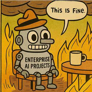 Enterprise AI projects are going swimmingly!