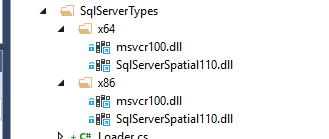 Spatial SQL types