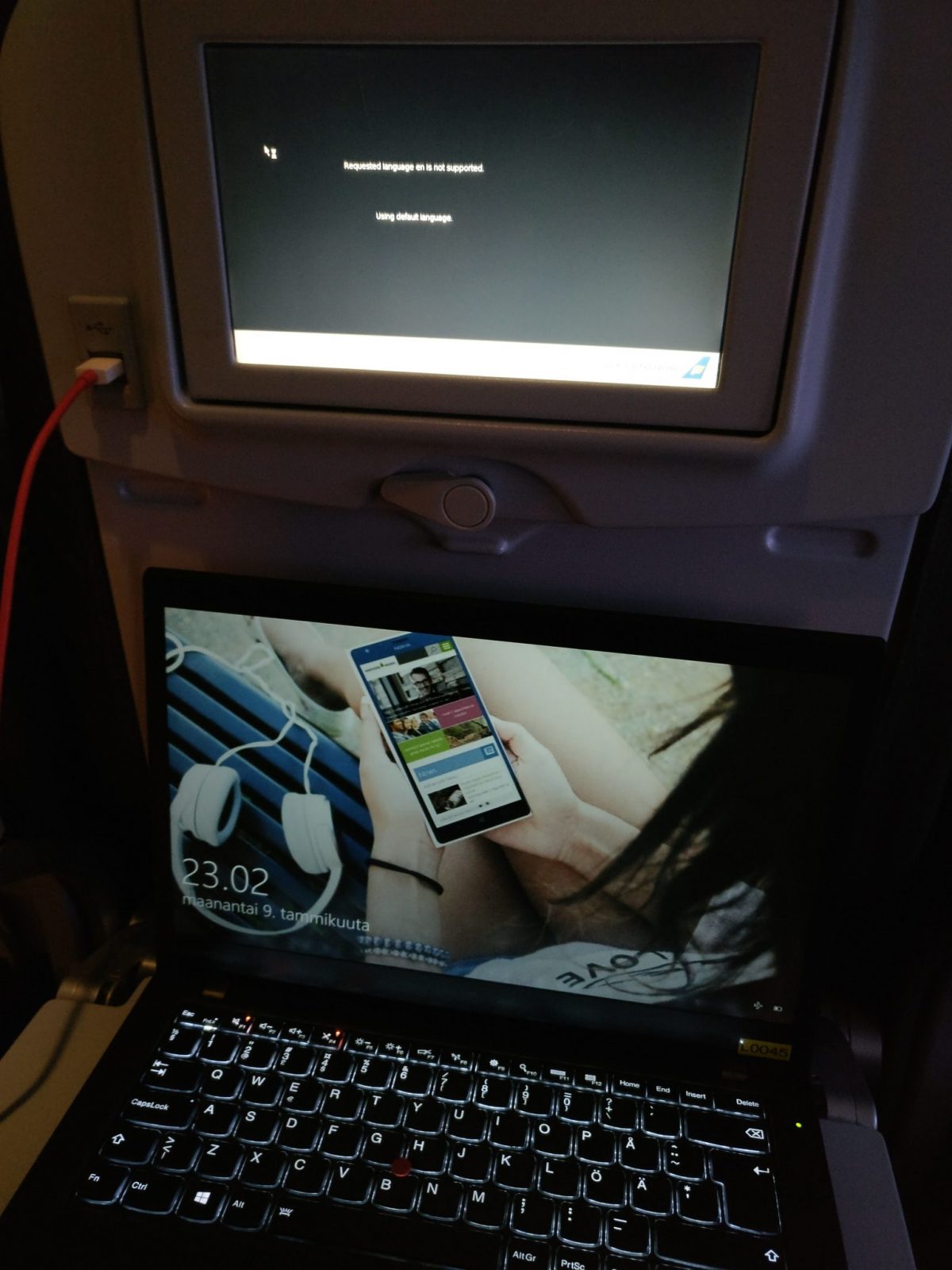 Plane was broken (but just slightly!)
