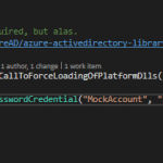 Mock Function call to force loading an assembly - how elegant!