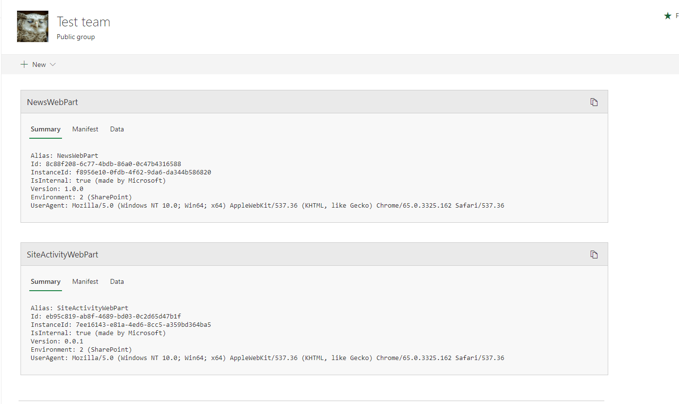 Maintenance Mode for a web part page in Modern SharePoint