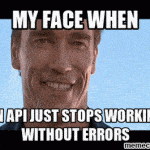 MFW another API just stops working without returning any errors