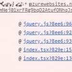 "The resource you are looking for has been removed, had its name changed, or is temporarily unavailable." leads to a 404 error in jQuery.