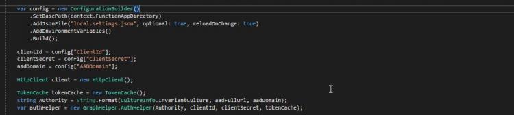 Azure Functions SDK 2.0 settings in accessed in C# code