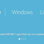 ASP.NET Core web app home page