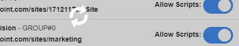 Flipping the "Allow Scripts" -switch in Chrome SP Editor only takes a few seconds and should be in action right away!