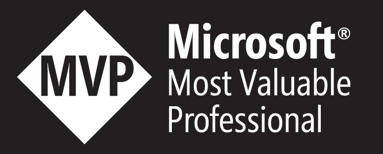 Microsoft MVP Program logo in dark grey and white