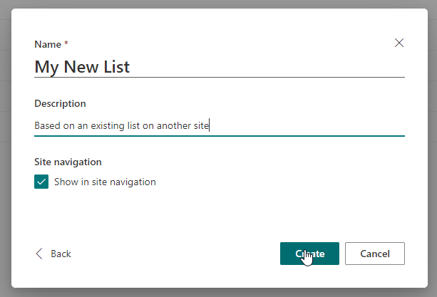 How to create a new list in Microsoft Lists - you can even create a list based on an existing one!