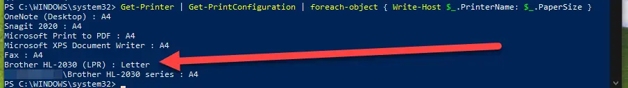 How to query all printers on your machine using PowerShell