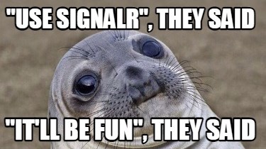 Use SignalR. It'll be fun.