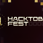 Hacktoberfest large banner logo