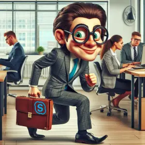 Skype for Business, sneaking in