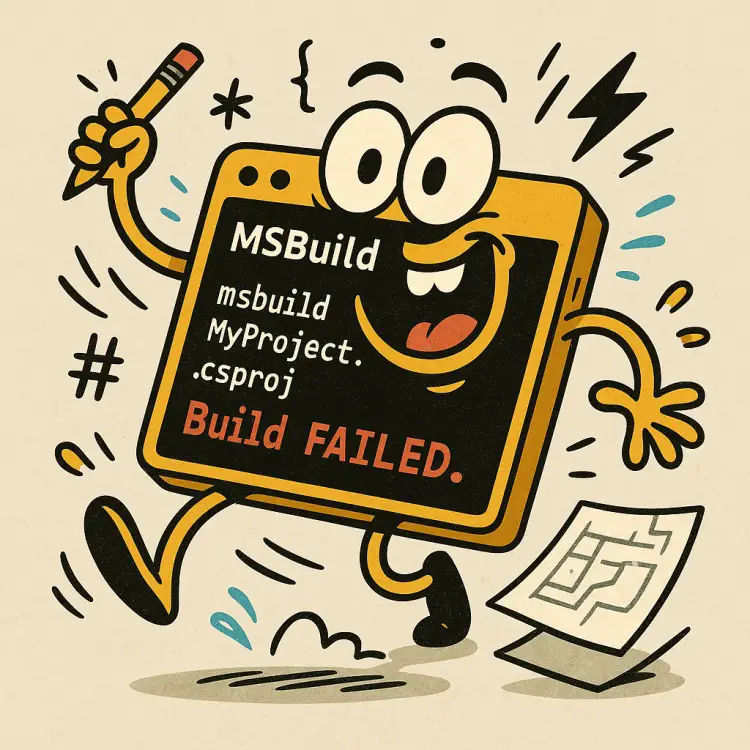 msbuild - failed